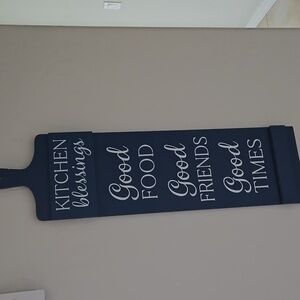 Blue Kitchen Blessings Wall Decor